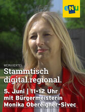 Groß-Enzersdorf beim Stammtisch digital.regional