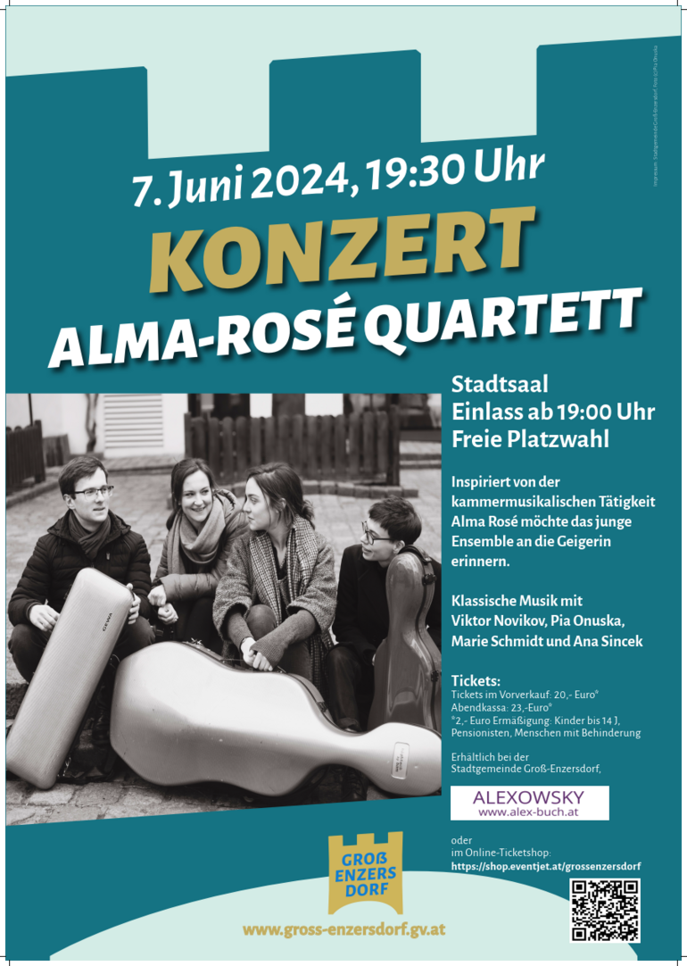 Konzert Alma-Rosé Quartett