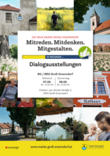 Mitdenken. Mitreden. Mitgestalten. Dialogausstellung zur neuen Stadtmarke Groß-Enzersdorf 