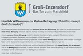 Online-Befragung "Mobilitätskonzept Groß-Enzersdorf"!